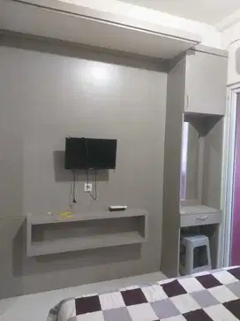 Apartment green pramuka city unit studio mall bagus & murah  furnished