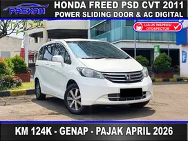 PSD PAJAK=APRIL-2026 GENAP Km=124k AC DIGITAL HONDA FREED E PSD 2011
