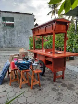 JUAL GEROBAK ANGKRINGAN GRATIS ONGKIR COD SEMARANG -003