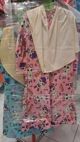 Gamis scuba anak (2-4 tahun)