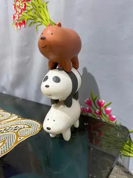 preloved mainan anak figure bare 2 bears