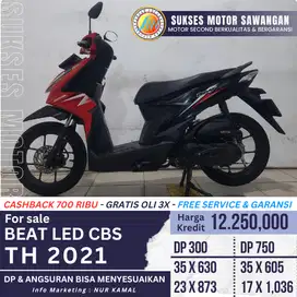 modal KTP & KK dan uang 300k sudah bisa milikin BEAT SPORTY TH 2021