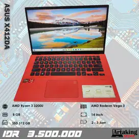 Asus X412DA - Ryzen 3 - Ram 8 GB - SSD 512 GB