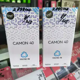 Tecno Camon 40 8/128 & 8/256gb spek harga di deskripsi