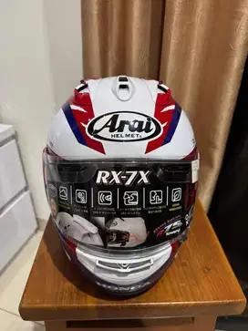 ARAI Rx7x SZ L bisa ke M