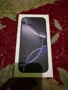 Iphone 16 Pro black titanium 256GB