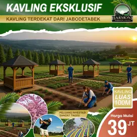 Jual tanah kavling murah