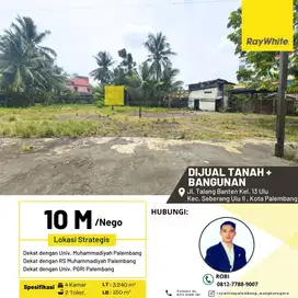 DIJUAL TANAH dan BANGUNAN