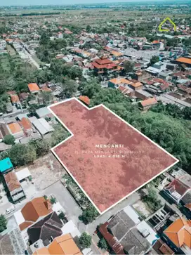Dijual Tanah Komersial Area di Raya Menganti
