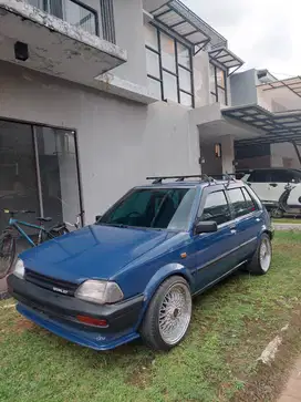 Starlet Kotak 1990 EP71 Gress Mulus Interior ORI