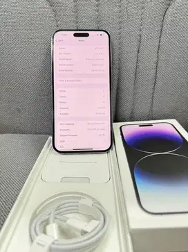 iphone 14 Promax 256 gb eks ibox
