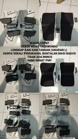 Deker tangan dan kaki MOKS Taekwondo