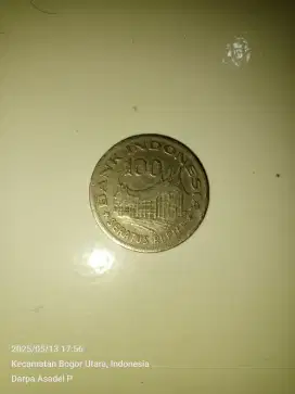 Uang koin jadul rumah gadang tahun 1978