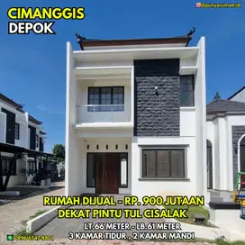 Rumah Dijual Di Cimanggis Depok Deket Pintu Tol Cisalak 900 Jutaan