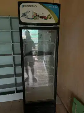 Kulkas Sansio bekas 5 rak