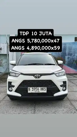 TDP 10 JT RAIZE G 1.0 TURBO 2023