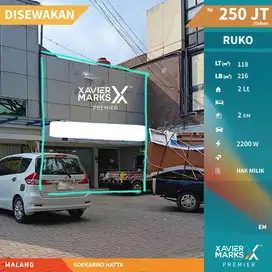 Disewakan Ruko Untuk Kantor di Area Suhat Tengah Kota Malang
