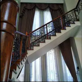 Pasang Gorden Tirai Roller Blind/Roll/Vertical/Vertikal Gordyn Hordeng