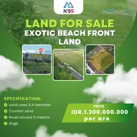 FOR SALE EXOTIC BEACH FRONT LAND