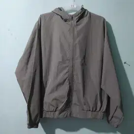 Jaket Hoodie wind breaker size 2xl