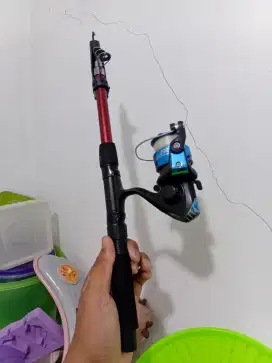 Joran pancing masih baru