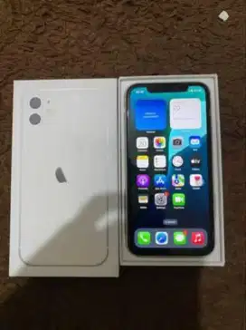 IPHONE 11 WHITE 128GB FULLSET ALL PROVIDER