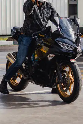 Kawasaki ninja 250 ABS livery KRT 2018, repaint black gold