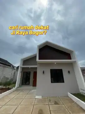 5jt bs punya Rumah 2menit Jl Raya Bogor, SIAP HUNI READY STOCK