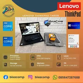 Lenovo Thinkpad T480s Core i5/Core i7 SSD 256gb Ram 8gb 14inchFHD BLFP