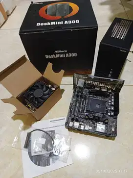 ASRock Deskmini A300-STX Barebone Ryzen Gen2/3 Seri-G