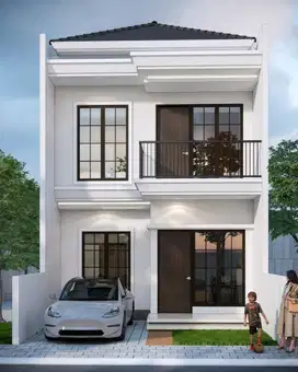 Bismillah dijual rumah sedang tahap bangun di Condet batu ampar