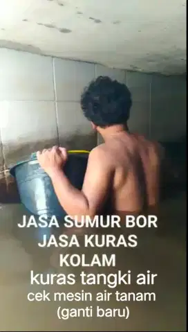 Jasa kuras air tangki/toren