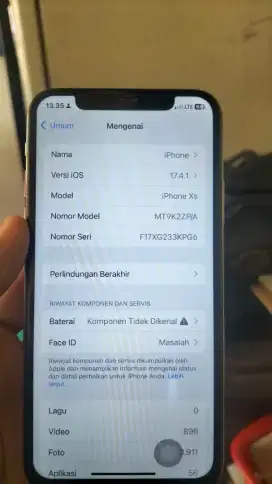 iPhone XS 256GB Gold inter All OP