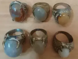 Dijual 6 pcs batu cincin