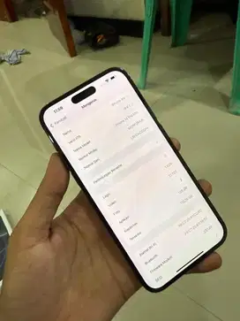 iphone 14 pro max 128 bh 85% ibok hp cas mulus balck titanium