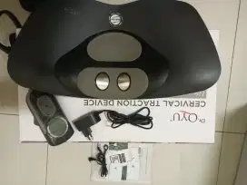 DR QYU CERVICAL TRACTION Alat Terapi Pijat Nyeri Leher dan Syarf Kejpt