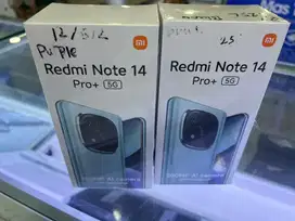 Redmi Note 14Pro plus 5G ram8/256gb new garansi resmi xiaomi tam ready