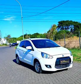 (DP 15jt) Mirage 2016 GLX Manual MT GLS Putih Agya 2015 TRD Ayla