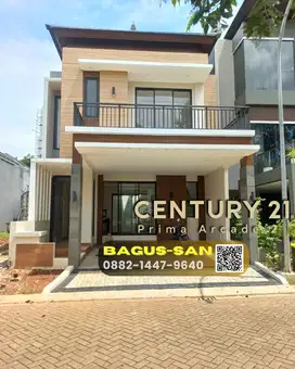 Dijual Rumah Baru Luas 85 m2  Siap Huni di Discovery Sektor 9 Bintaro