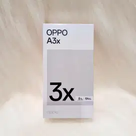 Oppo A3x 6/128 4/128 4/64 Gb New Baru Murah Garansi Resmi 1 Tahun