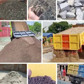 Jual pasir dan batu belah di cileungsi