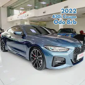 BMW 430i Coupe Msport 2022 NIK 2021 Blue on Black 430 M Sport Biru