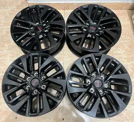 Velg ori fortuner trd full black R18