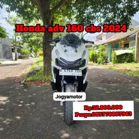 Kilometer 8 ribu Honda adv 160 cbs 2024