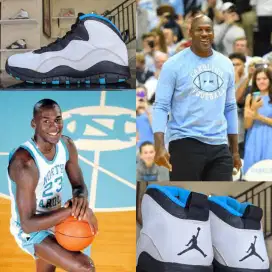 Sepatu Basket Air Jordan 10 Powder Blue