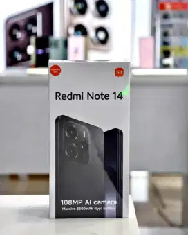 Redmi Note 14 8/256 BARU garansi resmi XIAOMI 15bln BNIB bisa TTKredit