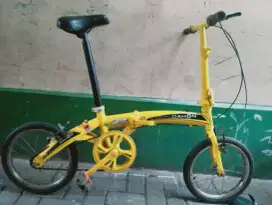 Sepeda lipat alloy UK 16