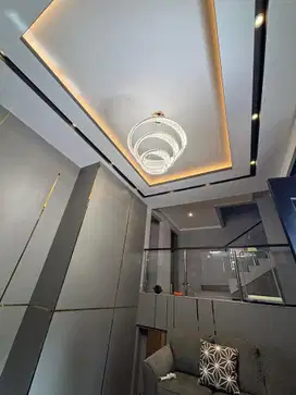 Rumah Furnished & Design Interior 3 Lantai di Samara Village