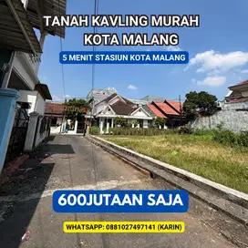 TANAH MURAH KOTA MALANG JALAN BESAR LEGALITAS AMAN SAWOJAJAR