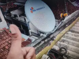 Antena surabaya dukuh pakis, antena uhf digital dan parabola